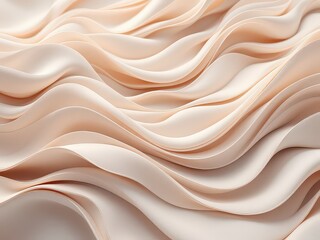 Obraz premium 3d abstract wave seamlessly in this dreamy abstract 3D composition. digital background, fluid dynamics, creative projects, graphic design, digital art, visual presentations.