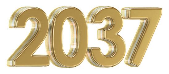 Gold Number New Year 2037