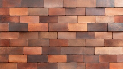 Obraz premium Modern brick wall texture, close-up view