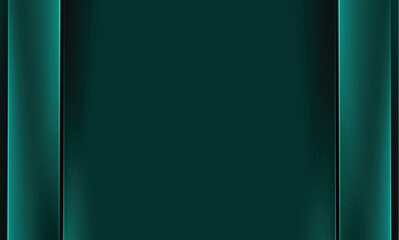 Green abstract background with stripes. Vector illustration for your graphic design.