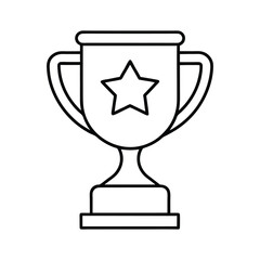 Champion Award Trophy Victory Prize Winning Success Achievement Goal Star