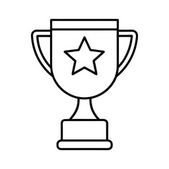 Award Winning Achievement Trophy Success Victory Prize Star Cup