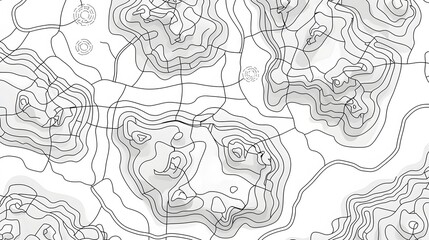 Naklejka premium Abstract Monochrome Texture with Fluid Geometric Shapes and Dynamic Lines in Black and White