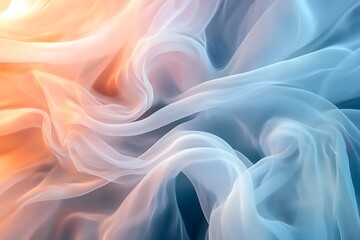 Obraz premium Soft Flowing Fabric Texture Design