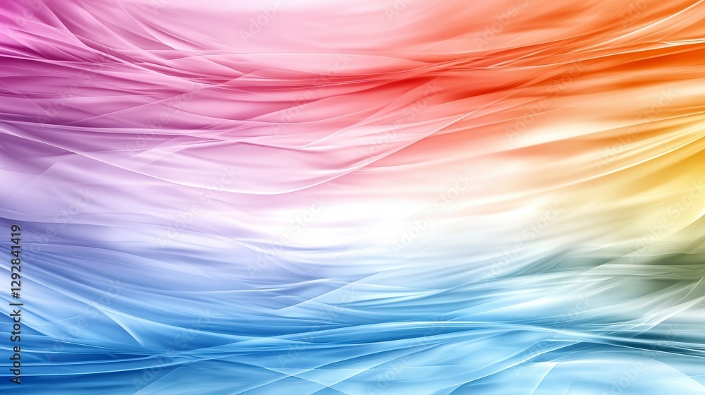 Aufkleber Abstract gradient background with soft pastel transitions for design inspiration art visuals creative aesthetic