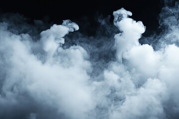 Obraz premium Authentic dry ice fog effects ideal for compositing Just insert and adjust the blending mode to screen or add