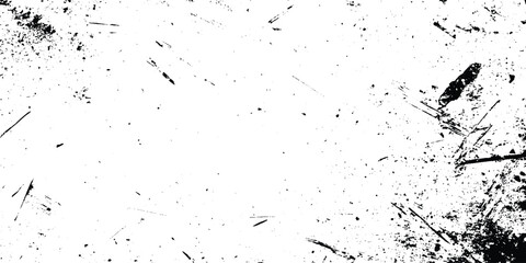 Overlay Distress grain monochrome texture with dusty and grunge effect, Dark weathered overlay pattern sample with scratches and stains, Distressed overlay texture Grunge of black scratches and dots.