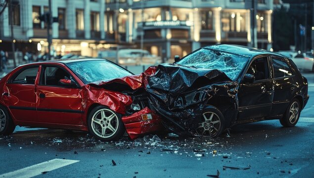 Night City Car Crash