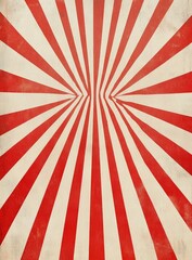 Vintage Red Sunburst Background
