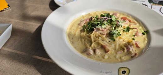 pasta with pesto