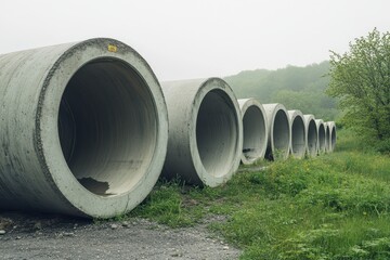 Cemented tube segments