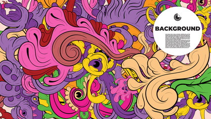 Vibrant Abstract Pattern Collection with Placeholder Text for Web Design, Landing Pages, Social Media, and Print Templates – High-Quality Stock Graphics