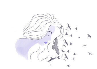 woman (no background)