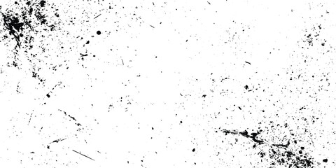 grunge and scratched grainy overlay texture, dusty dot and scratched texture, monochrome texture with various black scratches and stains, Distress Overlay Texture of rusty grunge surface with stains.