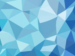 Fototapeta premium Abstract Blue Geometric Background