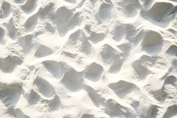 Tranquil White Sand Beach Texture in Pristine Coastal Scenery