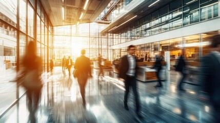 Dynamic teamwork among employees in a coworking environment.