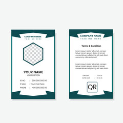 corporate identity card minimalistic
