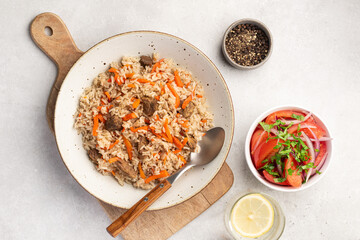 Pilaf, eastern dish of rice