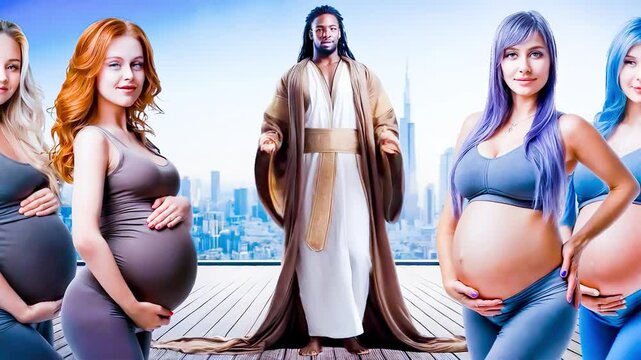 power immigration fitness pregnant skyline rich refugee