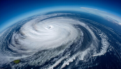 Hurricane from Space