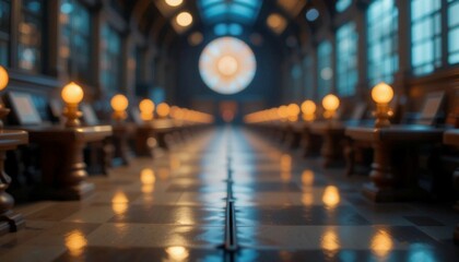 Obraz premium fountain in the night