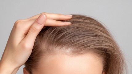 Fototapeta premium perfectly smooth hair care techniques for healthy tresses