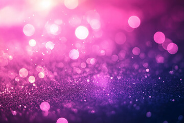 Abstract blur pink glitter sparkle defocused bokeh light background