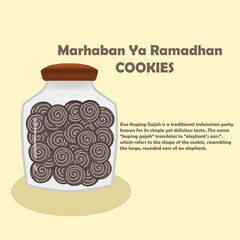 a cookies for eid al fitr choco ear elephant
