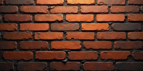 Rough, uneven brick surface Deep shadows, varied tones , backdrop, grunge