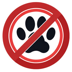no entry animals symbol