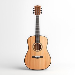 Obraz premium Acoustic Guitar Wood Instrument Music Six Strings