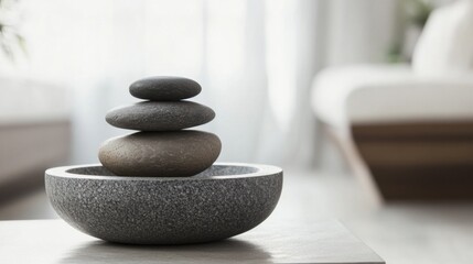 Hypertension stress management techniques in a peaceful living room. Featuring relaxation and mindfulness