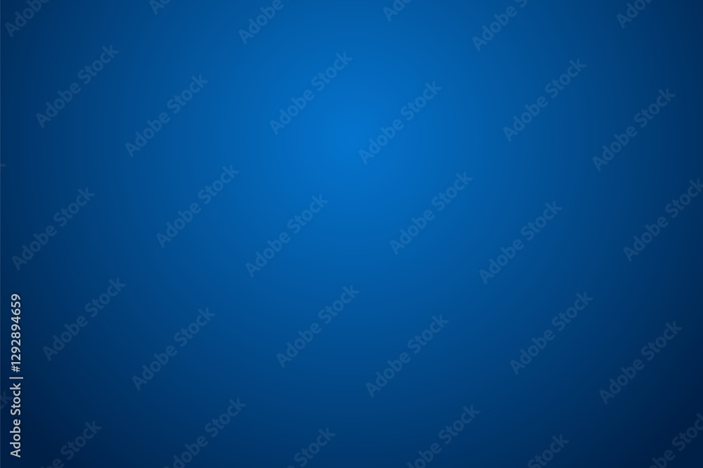 Fototapete A solid blue background with a subtle gradient from a darker shade to a slightly lighter shade towards the center