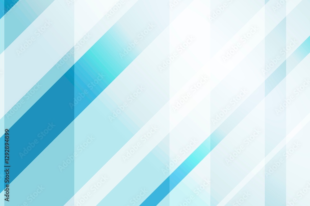 Poster a modern, abstract background with diagonal, overlapping stripes in shades of light and dark blue, c