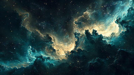 Fototapeta premium Spectacle of Nebula