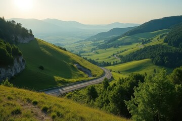 Paris-Brest Cycling Route Scenery