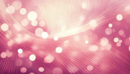 ピンク色のキラキラした水玉背景