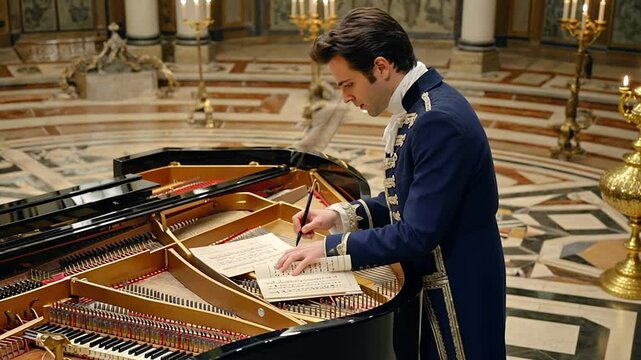 Pianist, Mozart