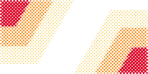 Abstract halftone effect background vector design. Abstract circle gradation.