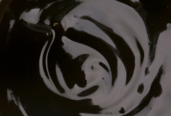 teriyaki sauce background texture