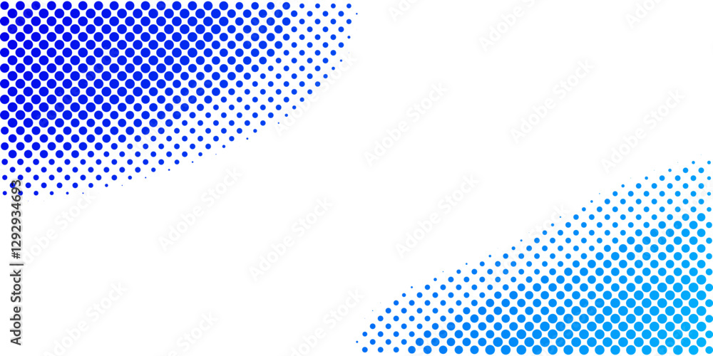 Poster abstract halftone effect background vector design. abstract circle gradation.