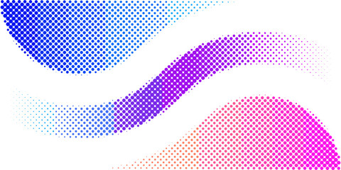 Abstract halftone effect background vector design. Abstract circle gradation.