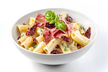 Pasta Dishes Featuring Italian Classics and Gourmet Creations AI Art In Clean Background
