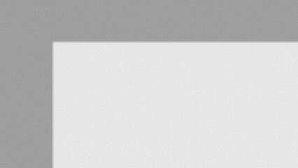 corner shadow falls on white wall