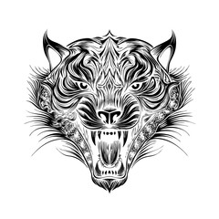 The tiger is a fierce and dangerous animal.