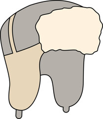 Cute Hat Cartoon Illustration Element 