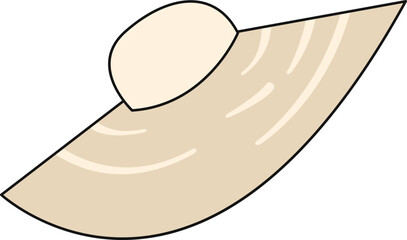 Cute Hat Cartoon Illustration Element 