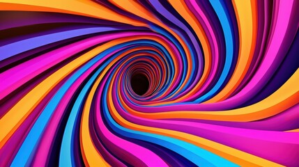 Infinite tunnels of shifting digital noise, forming a chaotic neon abstract glitch labyrinth of fragmented pixels