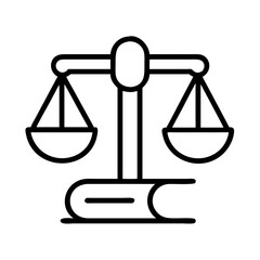 legal aid icon, legal aid line art - simple line art of legal aid, perfect for legal aid logos and icons